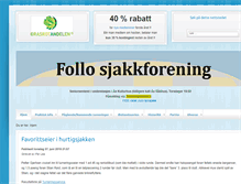 Tablet Screenshot of follosjakk.no
